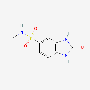 N-methyl-2-oxo-1,3-dihydrobenzimidazole-5-sulfonamide