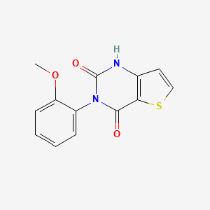 3-(2-methoxyphenyl)thieno[3,2-d]pyrimidine-2,4(1H,3H)-dione