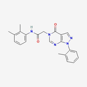 N-(2,3-dimethylphenyl)-2-[1-(2-methylphenyl)-4-oxopyrazolo[3,4-d]pyrimidin-5-yl]acetamide