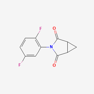 3-(2,5-Difluorophenyl)-3-azabicyclo[3.1.0]hexane-2,4-dione