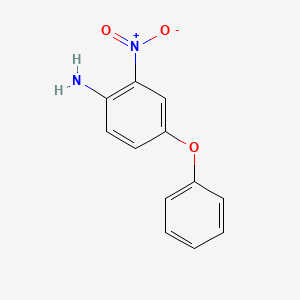 molecular formula C12H10N2O3 B2460049 2-硝基-4-苯氧基苯胺 CAS No. 60854-00-4