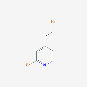 2-Bromo-4-(2-bromoethyl)pyridine