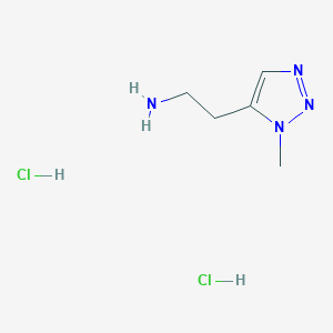 2-(3-Methyltriazol-4-yl)ethanamine;dihydrochloride