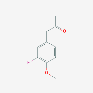 molecular formula C10H11FO2 B2460223 1-(3-Fluoro-4-methoxyphenyl)propan-2-one CAS No. 2357-79-1
