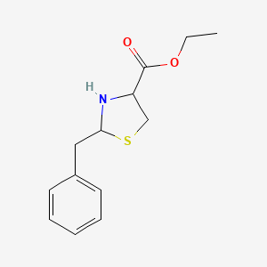 Ethyl 2-benzyl-1,3-thiazolidine-4-carboxylate