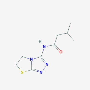N-(5,6-dihydrothiazolo[2,3-c][1,2,4]triazol-3-yl)-3-methylbutanamide