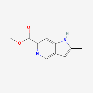 methyl 2-methyl-1H-pyrrolo[3,2-c]pyridine-6-carboxylate