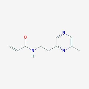 N-[2-(6-Methylpyrazin-2-yl)ethyl]prop-2-enamide