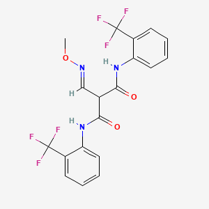 2-[(methoxyimino)methyl]-N~1~,N~3~-bis[2-(trifluoromethyl)phenyl]malonamide