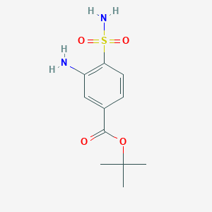 Tert-butyl 3-amino-4-sulfamoylbenzoate