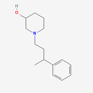 1-(3-Phenylbutyl)piperidin-3-ol