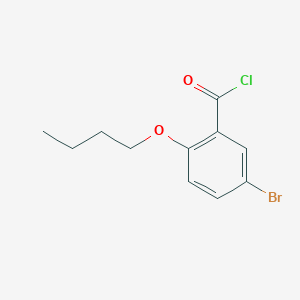 5-Bromo-2-butoxybenzoyl chloride