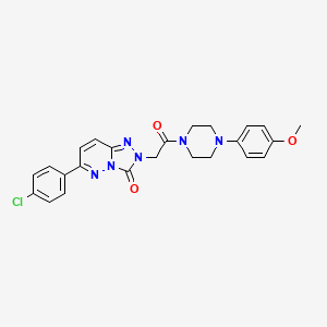 1-(2-Ethylbutanoyl)-4-{[2-(piperidin-1-ylcarbonyl)phenoxy]methyl}piperidine