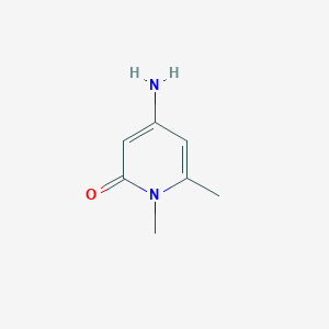 4-Amino-1,6-dimethylpyridin-2-one