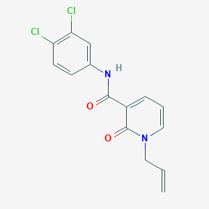 1-allyl-N-(3,4-dichlorophenyl)-2-oxo-1,2-dihydro-3-pyridinecarboxamide