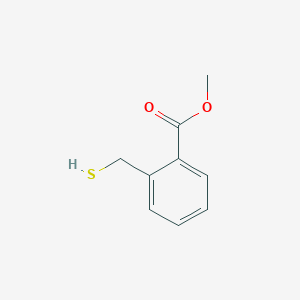 molecular formula C9H10O2S B2460753 Methyl 2-(sulfanylmethyl)benzoate CAS No. 1384865-23-9