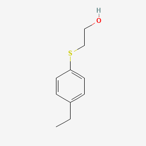 molecular formula C10H14OS B2460780 4-Ethylphenylthioethanol CAS No. 688762-75-6