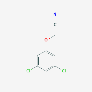 molecular formula C8H5Cl2NO B024608 3,5-二氯苯氧乙腈 CAS No. 103140-12-1
