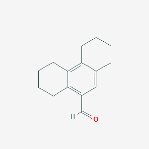 molecular formula C15H18O B2460845 1,2,3,4,5,6,7,8-八氢菲-9-甲醛 CAS No. 88146-29-6