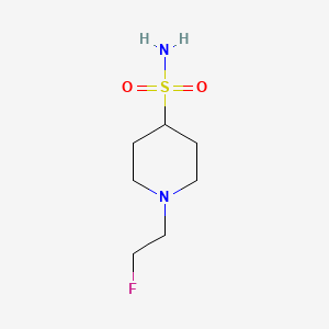 B2460906 1-(2-Fluoroethyl)piperidine-4-sulfonamide CAS No. 1878774-82-3