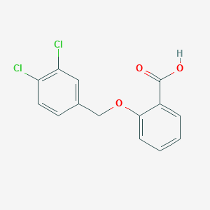 2-[(3,4-Dichlorobenzyl)oxy]benzoic acid