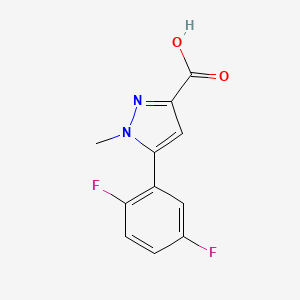 5-(2,5-difluorophenyl)-1-methyl-1H-pyrazole-3-carboxylic acid