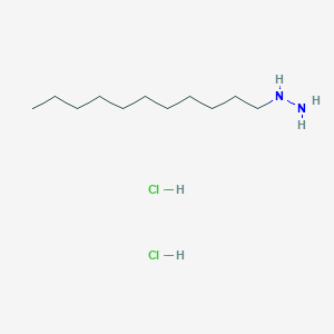 molecular formula C11H28Cl2N2 B2461017 Undecylhydrazine;dihydrochloride CAS No. 2408959-45-3