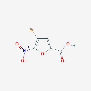 4-Bromo-5-nitrofuran-2-carboxylic acid