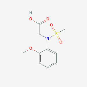 N-(2-methoxyphenyl)-N-(methylsulfonyl)glycine