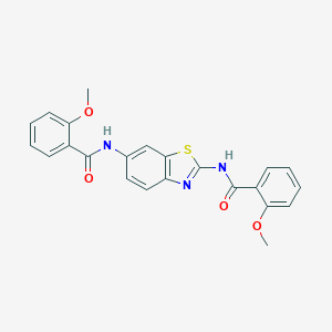 N,N'-1,3-benzothiazole-2,6-diylbis(2-methoxybenzamide)