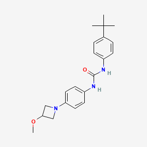 1-(4-(Tert-butyl)phenyl)-3-(4-(3-methoxyazetidin-1-yl)phenyl)urea