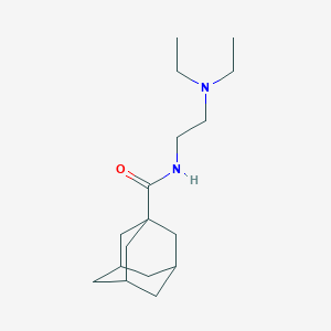 molecular formula C17H30N2O B246133 N-[2-(diethylamino)ethyl]-1-adamantanecarboxamide 