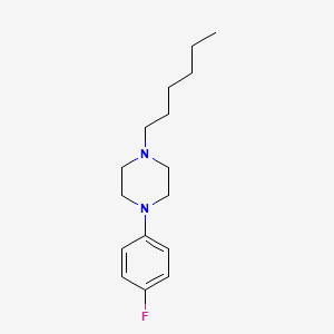 1-(4-Fluorophenyl)-4-hexylpiperazine