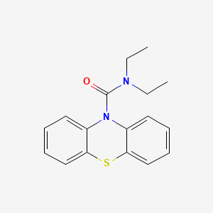 molecular formula C17H18N2OS B2461524 N,N-二乙基吩噻嗪-10-羧酰胺 CAS No. 20828-88-0
