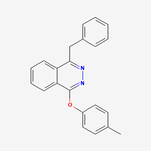molecular formula C22H18N2O B2461639 1-Benzyl-4-(4-methylphenoxy)phthalazine CAS No. 338404-27-6