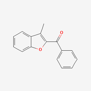 molecular formula C16H12O2 B2461722 (3-甲基-2-苯并呋喃基)苯基甲酮 CAS No. 14178-66-6