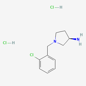 (R)-1-(2-Chlorobenzyl)pyrrolidin-3-amine dihydrochloride