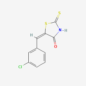 (5E)-5-(3-chlorobenzylidene)-2-mercapto-1,3-thiazol-4(5H)-one