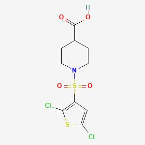 1-[(2,5-Dichlorothien-3-yl)sulfonyl]piperidine-4-carboxylic acid