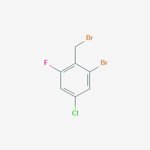 1-Bromo-2-(bromomethyl)-5-chloro-3-fluorobenzene