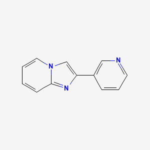 molecular formula C12H9N3 B2461849 2-(3-吡啶基)咪唑并[1,2-a]吡啶 CAS No. 158629-07-3