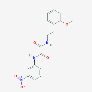 N1-(2-methoxyphenethyl)-N2-(3-nitrophenyl)oxalamide