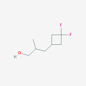 3-(3,3-Difluorocyclobutyl)-2-methylpropan-1-ol