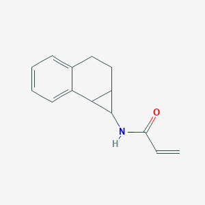 N-(1a,2,3,7b-Tetrahydro-1H-cyclopropa[a]naphthalen-1-yl)prop-2-enamide