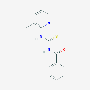 N-[(3-methylpyridin-2-yl)carbamothioyl]benzamide