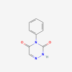 4-phenyl-2H-1,2,4-triazine-3,5-dione