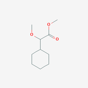 molecular formula C10H18O3 B2461973 Methyl 2-cyclohexyl-2-methoxyacetate CAS No. 104036-61-5