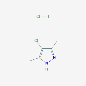 4-Chloro-3,5-dimethyl-1H-pyrazole hydrochloride