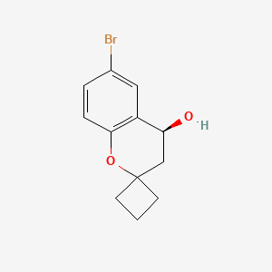 6-Bromospiro[chromane-2,1'-cyclobutan]-4-ol