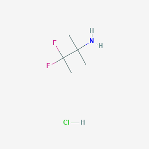 3,3-Difluoro-2-methylbutan-2-amine hydrochloride